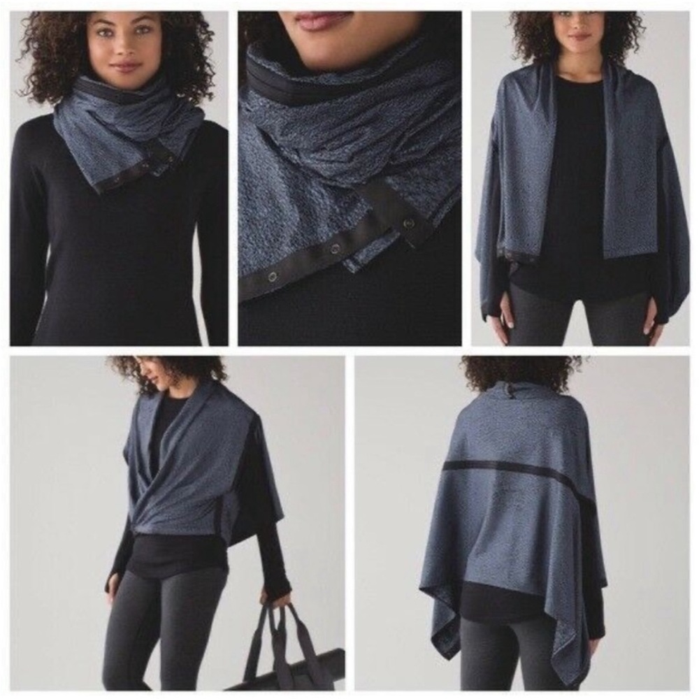 Lululemon snap scarf